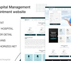 Single Clinic/Hospital Management With Book Appointment website v1.2