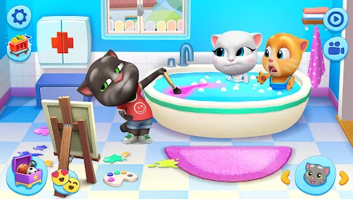 My Talking Tom Friends डाउनलोड करें – बच्चों के लिए मजेदार गेम - Screenshot 17