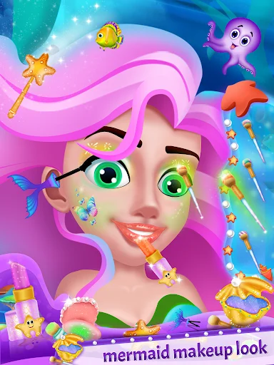 Princess Mermaid Story डाउनलोड करें – जलपरी का जादुई साहसिक खेल - Screenshot 2