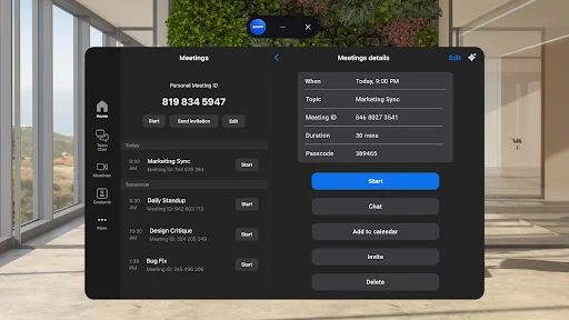 Zoom Workplace डाउनलोड करें – AI Companion के साथ मीटिंग्स और वर्क - Screenshot 15