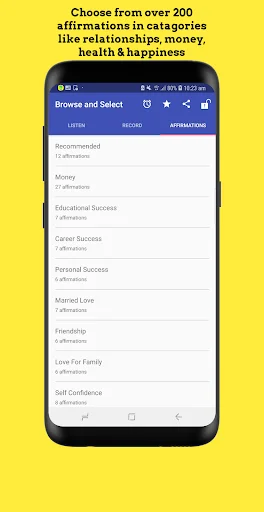 Creation – Voice Affirmations डाउनलोड करें – अपनी आवाज में सकारात्मकता - Screenshot 5