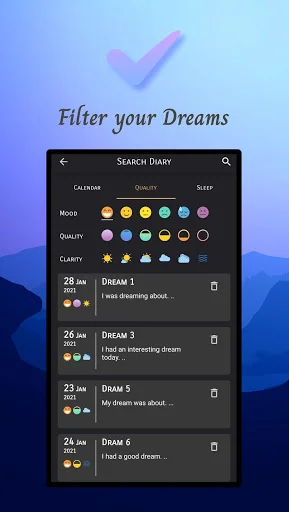 Dream Dictionary Dream Journal डाउनलोड करें – सपनों का अर्थ जानें - Screenshot 7