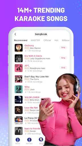 StarMaker डाउनलोड करें – कराओके गाएं और संगीत का आनंद लें - Screenshot 3