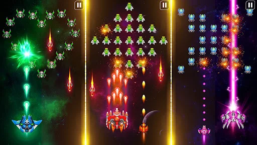 Space shooter – Galaxy attack डाउनलोड करें – क्लासिक आर्केड गेम - Screenshot 6