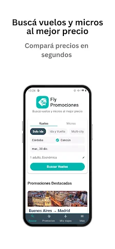 Fly Promotions डाउनलोड करें – सस्ती फ्लाइट और स्मार्ट यात्रा - Screenshot 1