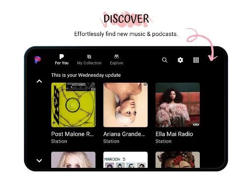 Pandora Music & Podcasts डाउनलोड करें – बेहतरीन म्यूजिक अनुभव - Screenshot 29