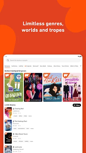 Wattpad डाउनलोड करें – कहानियाँ पढ़ें और लिखें | लेटेस्ट वर्जन - Screenshot 9