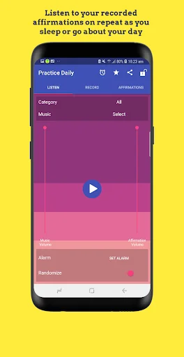 Creation – Voice Affirmations डाउनलोड करें – अपनी आवाज में सकारात्मकता - Screenshot 4