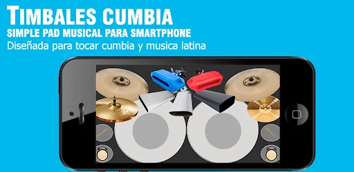 Timbales Cumbia डाउनलोड करें – असली टिमपानी और पर्कशन ध्वनियाँ - Screenshot 1