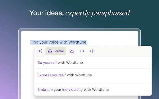 Wordtune डाउनलोड करें: AI राइटिंग और ग्रामर टूल – फ्री - Screenshot 2