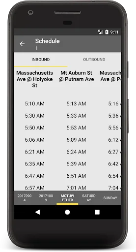 MBTA Boston Bus and Rail Track डाउनलोड करें – लाइव टाइम ट्रैकिंग - Screenshot 4