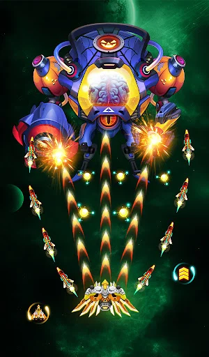 Space shooter – Galaxy attack डाउनलोड करें – क्लासिक आर्केड गेम - Screenshot 3