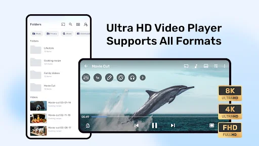 MX Player डाउनलोड करें – बेहतरीन वीडियो और एनीमे प्लेयर - Screenshot 1