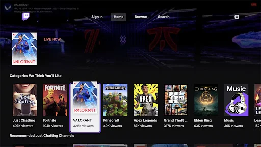 Twitch डाउनलोड करें: लाइव स्ट्रीमिंग और गेमिंग का आनंद लें – Android के लिए - Screenshot 19