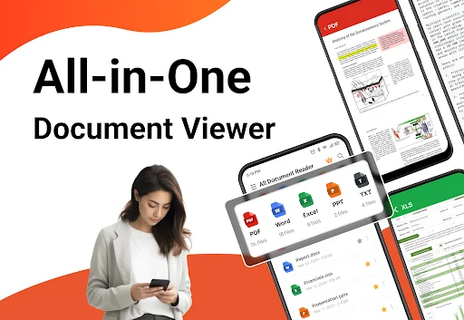All Document Reader: PDF Editor डाउनलोड करें – सभी फाइलें आसानी से मैनेज करें - Screenshot 1