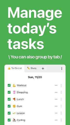 Daily Checklist – Today’s Task डाउनलोड करें | दैनिक कार्यों के लिए बेस्ट ऐप - Screenshot 1