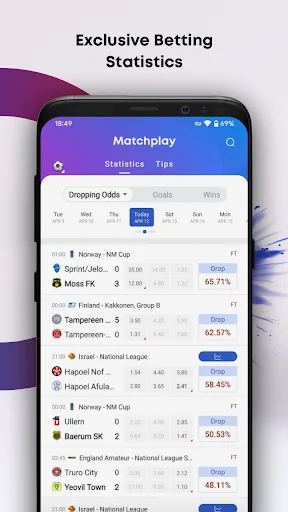 Matchplay: Live Scores & Stats डाउनलोड करें – फुटबॉल और बास्केटबॉल के लिए - Screenshot 6