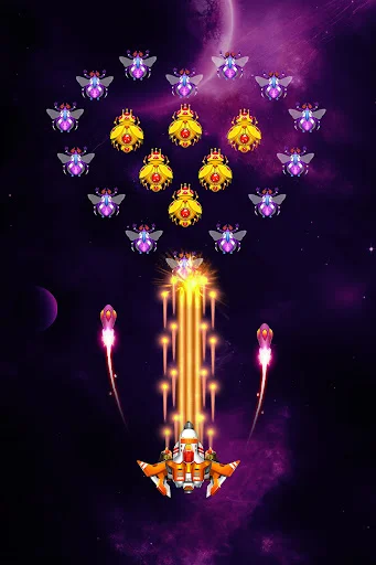 Space shooter – Galaxy attack डाउनलोड करें – क्लासिक आर्केड गेम - Screenshot 8
