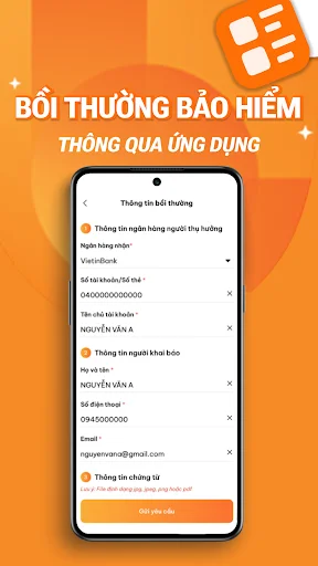 DIIN – Bảo hiểm 24/7 डाउनलोड करें – सुरक्षित बीमा, केवल 3 चरणों में - Screenshot 10