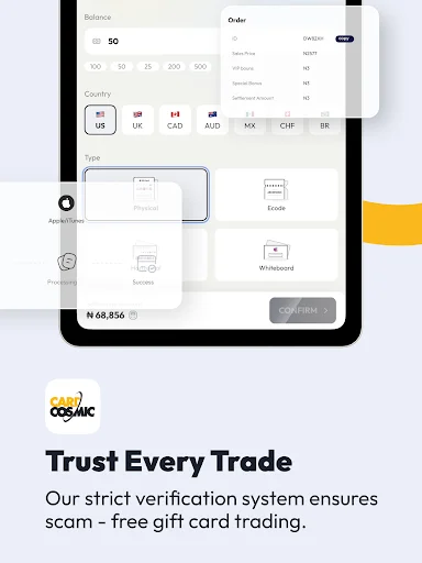CardCosmic डाउनलोड करें – सुरक्षित रूप से गिफ्ट कार्ड बेचें - Screenshot 9