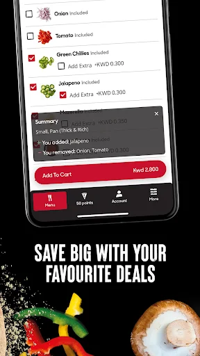 Pizza Hut KWT ऐप डाउनलोड करें – ऑनलाइन पिज्जा ऑर्डर करें और पाएं बेहतरीन ऑफर - Screenshot 4