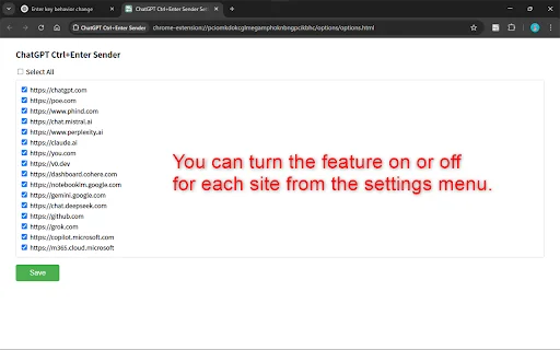 Chat AI Ctrl+Enter Sender डाउनलोड करें – AI चैट में टाइपिंग आसान बनाएं - Screenshot 4