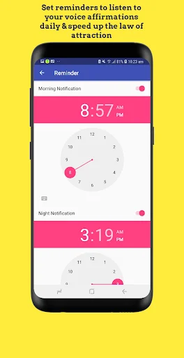Creation – Voice Affirmations डाउनलोड करें – अपनी आवाज में सकारात्मकता - Screenshot 8