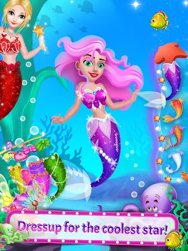 Princess Mermaid Story डाउनलोड करें – जलपरी का जादुई साहसिक खेल - Screenshot 5