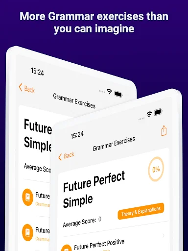 Cambridge English Grammar ऐप डाउनलोड करें – B1-C2 स्तर के व्याकरण सीखें - Screenshot 10