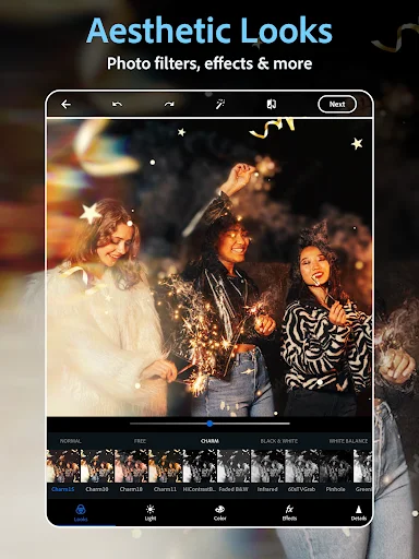 Photoshop Express फोटो एडिटर डाउनलोड करें – बेहतरीन मोबाइल एडिटिंग - Screenshot 18