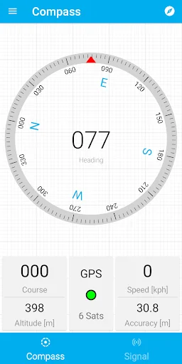Compass and GPS Tools डाउनलोड करें – सटीक नेविगेशन और एल्टीट्यूड - Screenshot 1