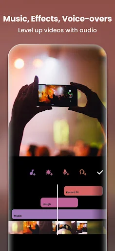 InShot वीडियो एडिटर डाउनलोड करें – सर्वश्रेष्ठ AI वीडियो एडिटिंग ऐप - Screenshot 4