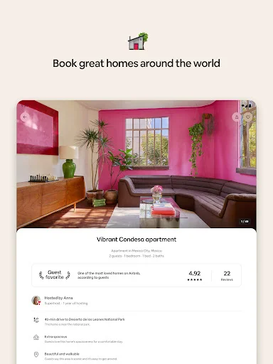 Airbnb ऐप डाउनलोड करें – घर और अनुभव बुक करें | Android - Screenshot 9