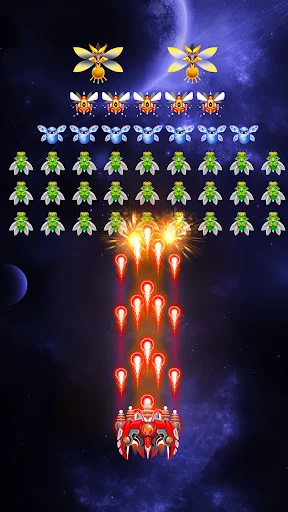 Space shooter – Galaxy attack डाउनलोड करें – क्लासिक आर्केड गेम - Screenshot 16