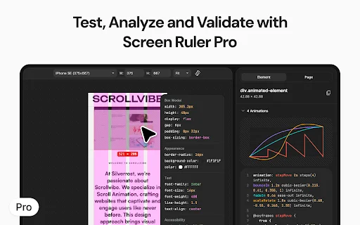 Screen Ruler डाउनलोड करें – वेब डेवलपर्स के लिए बेस्ट CSS इंस्पेक्ट टूल - Screenshot 3