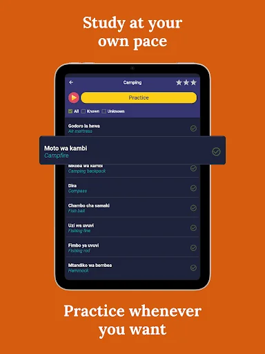 Learn Swahili – Beginners ऐप डाउनलोड करें – स्वाहिली भाषा सीखें - Screenshot 10