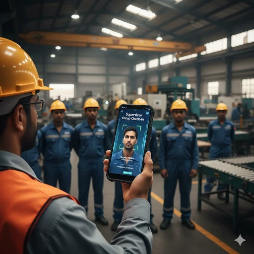 Mobile Face Attendance App डाउनलोड करें – चेहरे से उपस्थिति - Screenshot 3