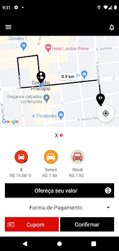 FlashCar – Passageiro ऐप डाउनलोड करें – सुरक्षित और तेज़ सवारी - Screenshot 1