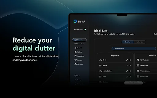 BlockP: बेहतरीन AI-आधारित पोर्न और वेबसाइट ब्लॉकर – अभी डाउनलोड करें - Screenshot 3