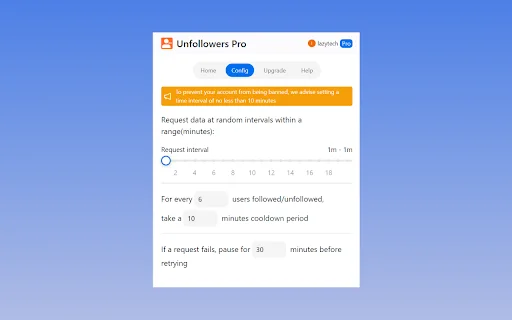 Unfollow Pro डाउनलोड करें – Instagram के लिए सर्वश्रेष्ठ Bulk Unfollow टूल - Screenshot 2