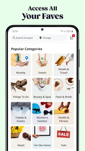 Groupon डाउनलोड करें: बेहतरीन ऑफर्स और डिस्काउंट पाएं | अभी इंस्टॉल करें - Screenshot 3