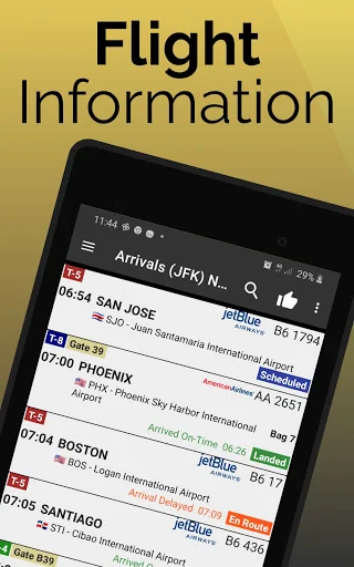 Baltimore Airport BWI ऐप डाउनलोड करें – लाइव फ्लाइट अपडेट्स - Screenshot 7
