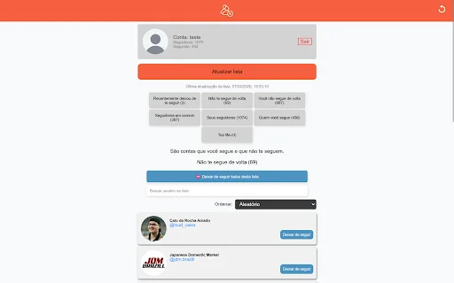 Followers & Unfollowers डाउनलोड करें – Instagram फॉलोअर्स मैनेजर - Screenshot 4