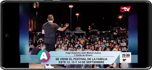 Tv Argentina – canales en vivo डाउनलोड करें – मुफ्त IPTV प्लेयर - Screenshot 3