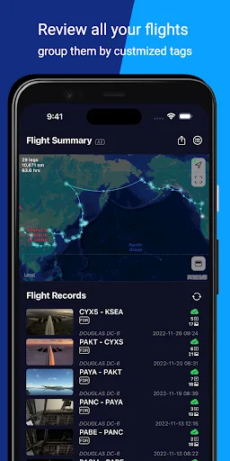 SimFly Pad डाउनलोड करें – फ्लाइट सिमुलेशन चेकलिस्ट और रिकॉर्डिंग - Screenshot 7