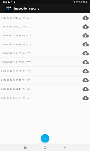 Rand ELD डाउनलोड करें – FMCSA प्रमाणित इलेक्ट्रॉनिक लॉगिंग डिवाइस - Screenshot 7