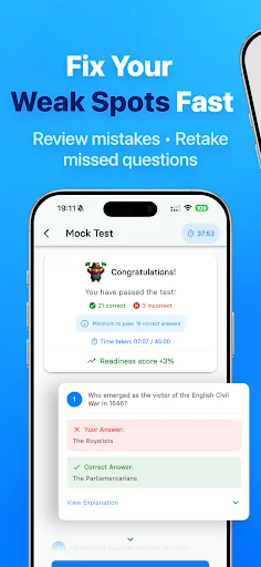 Life in the UK Test 2026 डाउनलोड करें – अभ्यास और सफलता - Screenshot 5