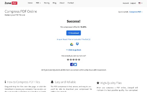 Compress PDF डाउनलोड करें – PDF फाइल साइज कम करें फ्री में - Screenshot 4