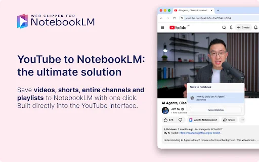 Web Clipper for NotebookLM: अपने शोध को आसान बनाएं – मुफ्त डाउनलोड करें - Screenshot 1