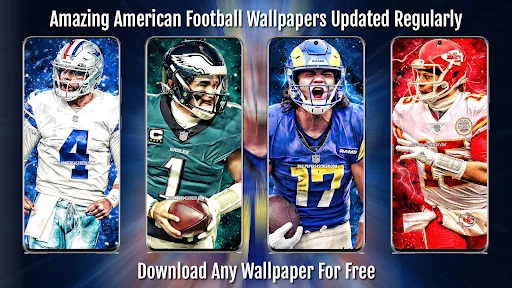 American Football Wallpapers डाउनलोड करें – बेहतरीन HD बैकग्राउंड - Screenshot 1